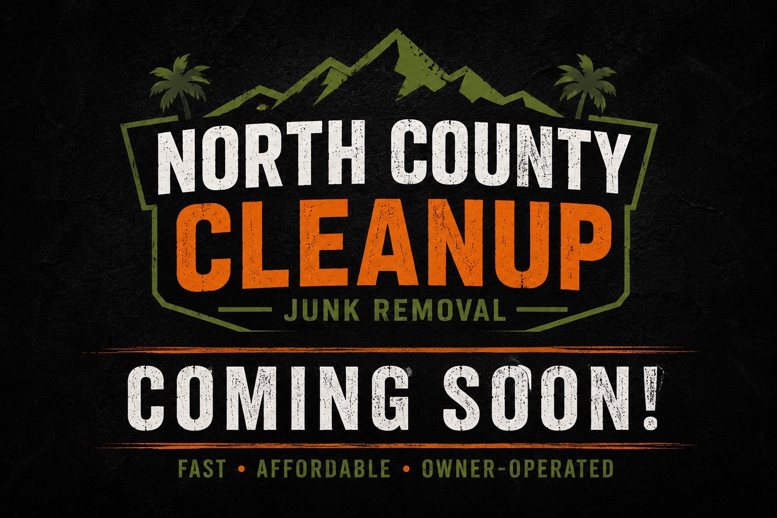 North County Cleanup completed job